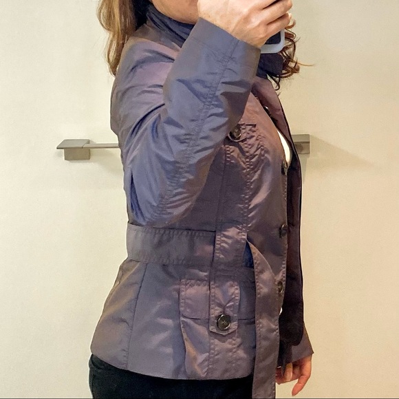 Benetton Purple Iridescent Nylon Jacket - Picture 3 of 9